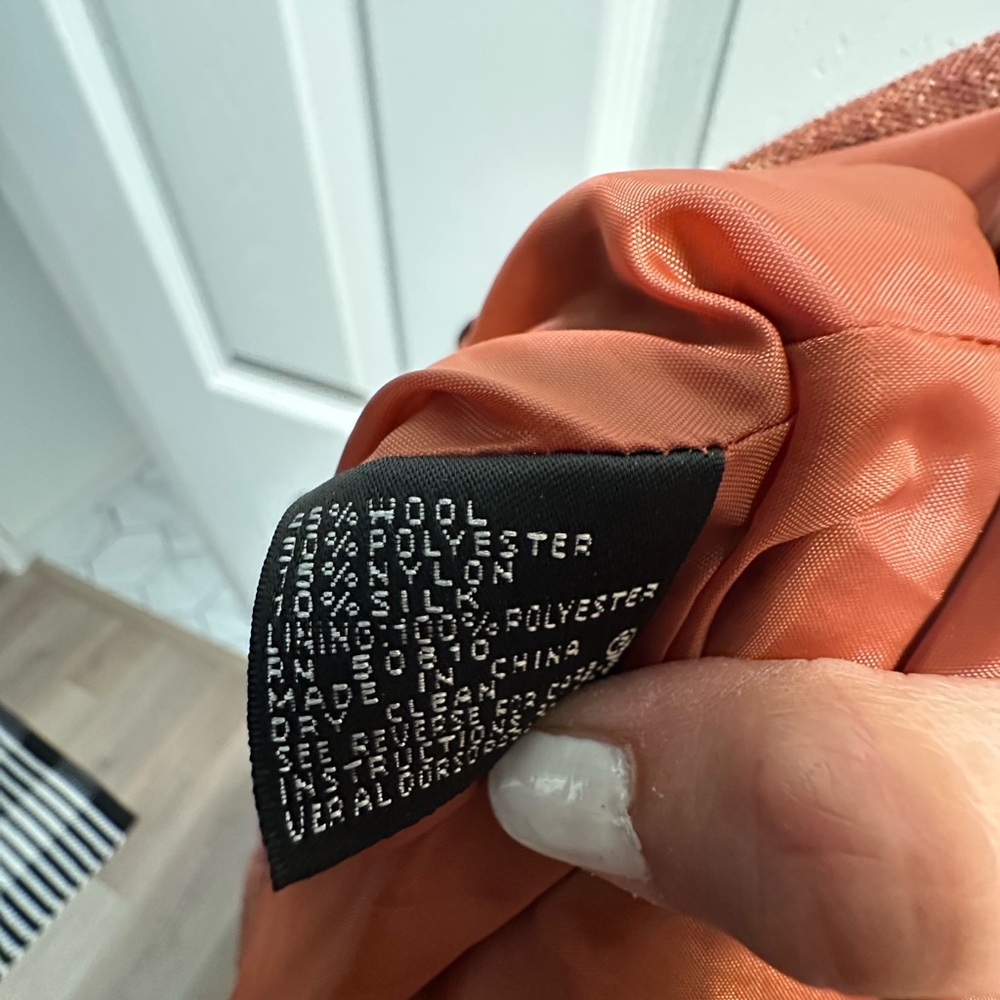 Kasper Women's Orange/rust Blazer - Picture 7 of 7